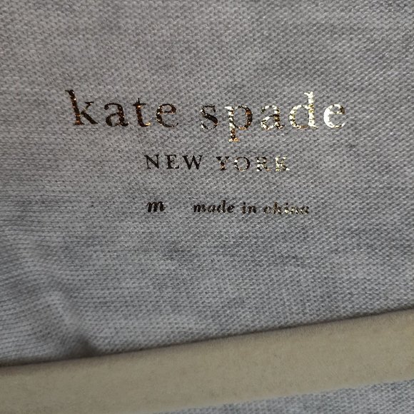 NWT Kate Spade Wink Short Sleeve Grey Sleepshirt Size M - Picture 3 of 15